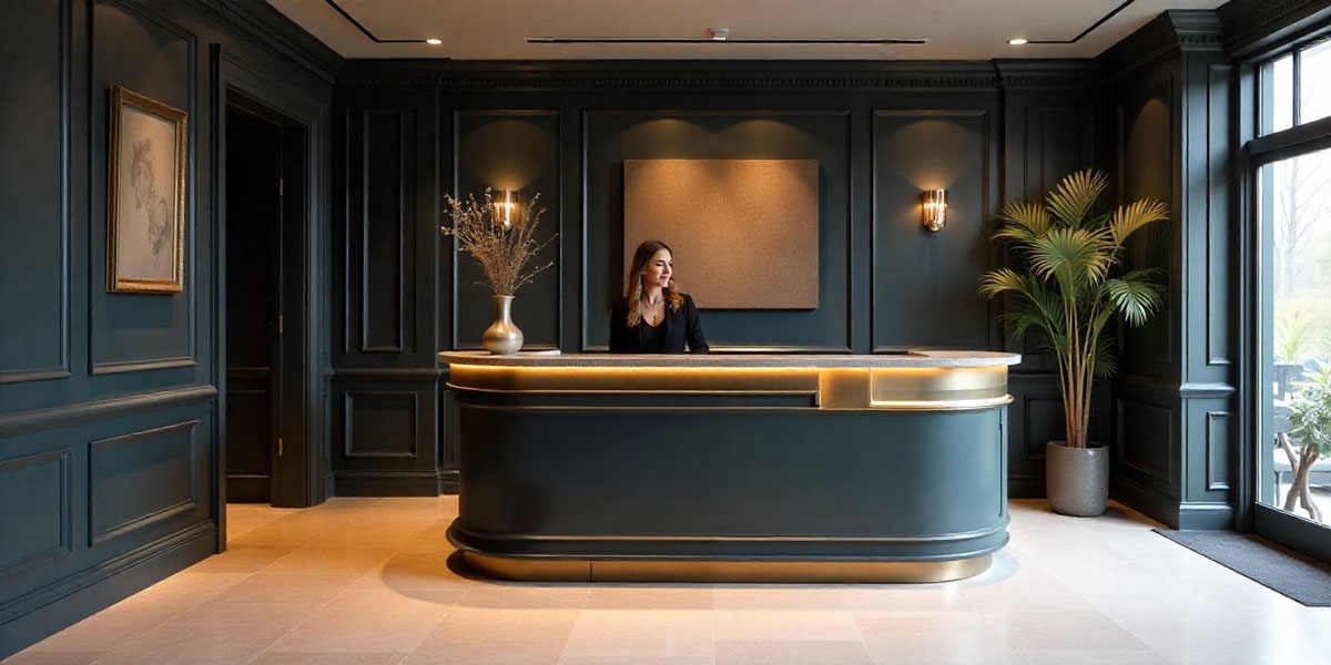 hotel lobby painting services London