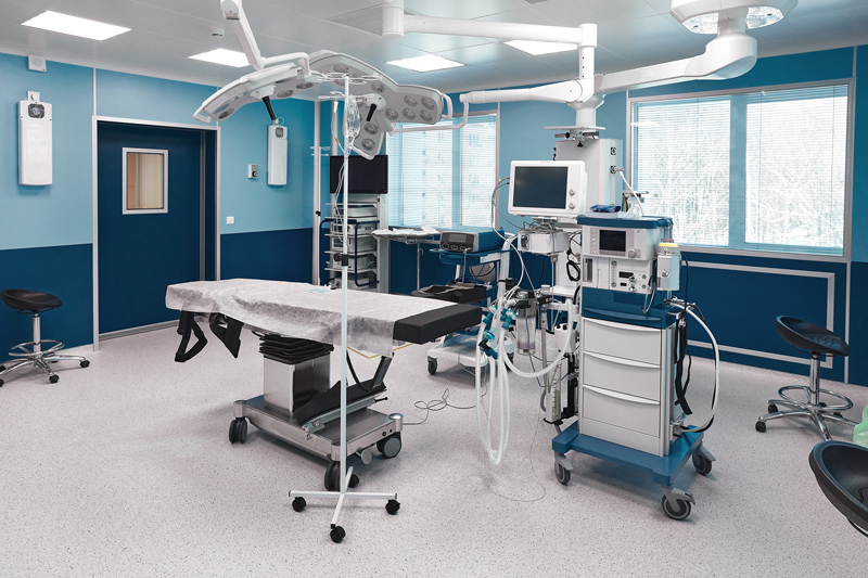 hospital painting and decorating